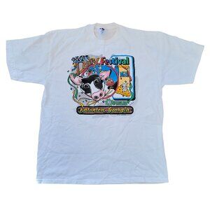 Vintage Georgia Dairy Festival T Shirt 1997